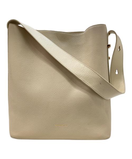 FEEL AND TASTE（フィールアンドテイスト）FEEL AND TASTE (フィールアンドテイスト) HOBO ショルダーバッグ ベージュの古着・服飾アイテム