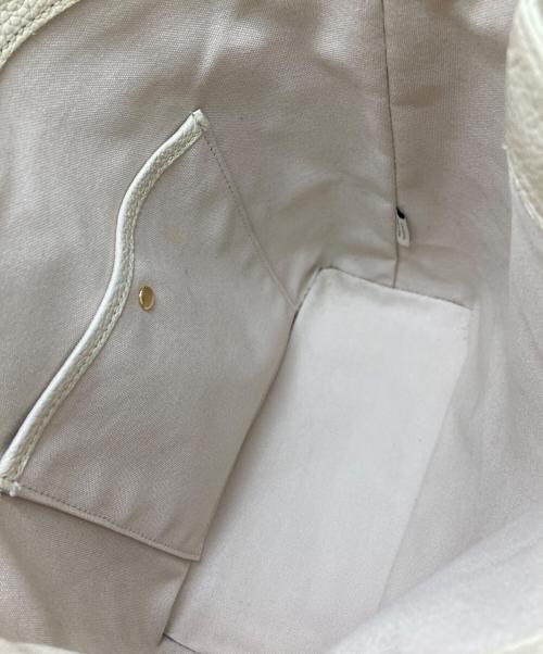 FEEL AND TASTE（フィールアンドテイスト）FEEL AND TASTE (フィールアンドテイスト) HOBO ショルダーバッグ ベージュの古着・服飾アイテム