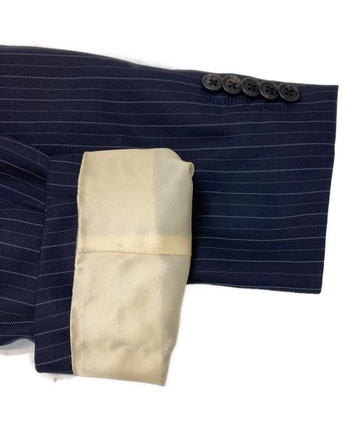 Paul Smith London（ポールスミスロンドン）Paul Smith London (ポールスミスロンドン) Ermenegildo Zegna (エルメネジルド・ゼニア) 2Bノッチドラペルセットアップスーツ ネイビー サイズ:Lの古着・服飾アイテム