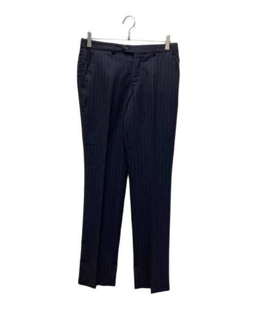 Paul Smith London（ポールスミスロンドン）Paul Smith London (ポールスミスロンドン) Ermenegildo Zegna (エルメネジルド・ゼニア) 2Bノッチドラペルセットアップスーツ ネイビー サイズ:Lの古着・服飾アイテム