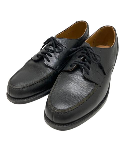 REGAL（リーガル）REGAL (リーガル) Uチップレザーシューズ ブラック サイズ:25EEの古着・服飾アイテム