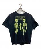 FRUIT OF THE LOOMフルーツオブザルーム）の古着「I GOT YOUR BACK BONE TEE」｜ブラック