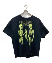 FRUIT OF THE LOOM（フルーツオブザルーム）の古着「I GOT YOUR BACK BONE TEE」｜ブラック