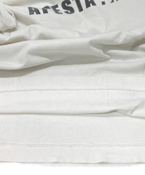 A BATHING APE（ア ベイシング エイプ）A BATHING APE (ア ベイシング エイプ) APE STA TEE ホワイト サイズ:Lの古着・服飾アイテム