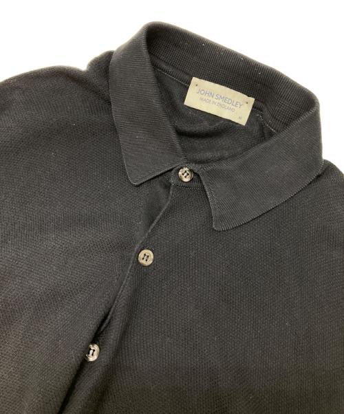 JOHN SMEDLEY（ジョンスメドレー）JOHN SMEDLEY (ジョンスメドレー) シーアイランドコットンポロシャツ ネイビー サイズ:Mの古着・服飾アイテム
