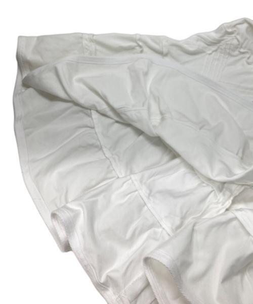 RED VALENTINO（レッドヴァレンティノ）RED VALENTINO (レッドヴァレンティノ) ノースリーブワンピース ホワイト サイズ:44の古着・服飾アイテム