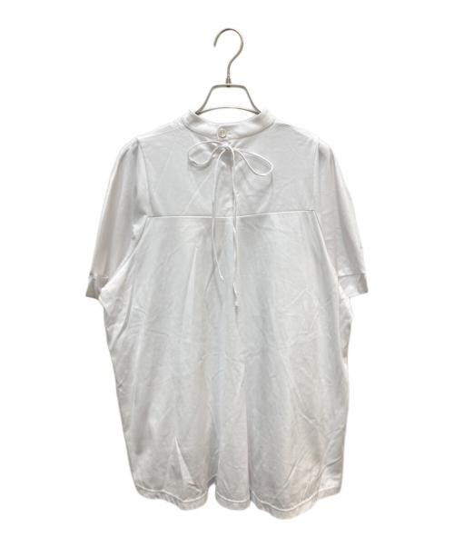 ENFOLD（エンフォルド）ENFOLD (エンフォルド) SOLID SLEEVE PULLOVER ホワイト サイズ:38 未使用品の古着・服飾アイテム