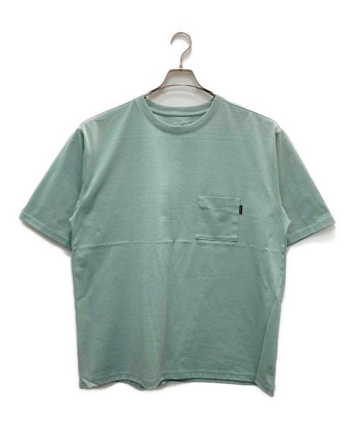 THE NORTH FACE（ザ ノース フェイス）THE NORTH FACE (ザ ノース フェイス) ショートスリーブエアリーポケットティー グリーン サイズ:XL 未使用品の古着・服飾アイテム