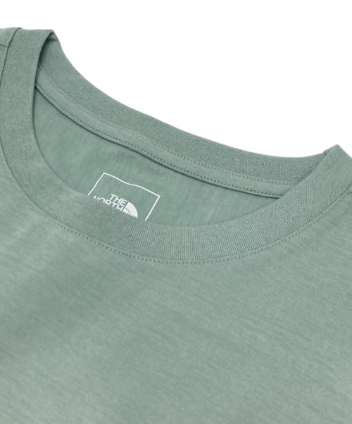THE NORTH FACE（ザ ノース フェイス）THE NORTH FACE (ザ ノース フェイス) ショートスリーブエアリーポケットティー グリーン サイズ:XL 未使用品の古着・服飾アイテム