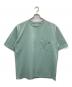 THE NORTH FACE（ザ ノース フェイス）の古着「ショートスリーブエアリーポケットティー」｜グリーン