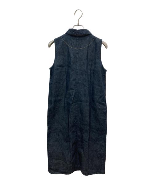 Pal'las Palace（パラスパレス）Pal'las Palace (パラスパレス) インディゴノースリーブワンピース インディゴ サイズ:2の古着・服飾アイテム