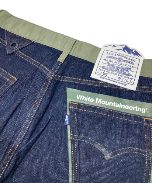 LEVI'S（リーバイス）LEVI'S (リーバイス) WHITE MOUNTAINEERING (ホワイトマウンテ二アニング) デニムパンツ インディゴ サイズ:W29 未使用品の古着・服飾アイテム