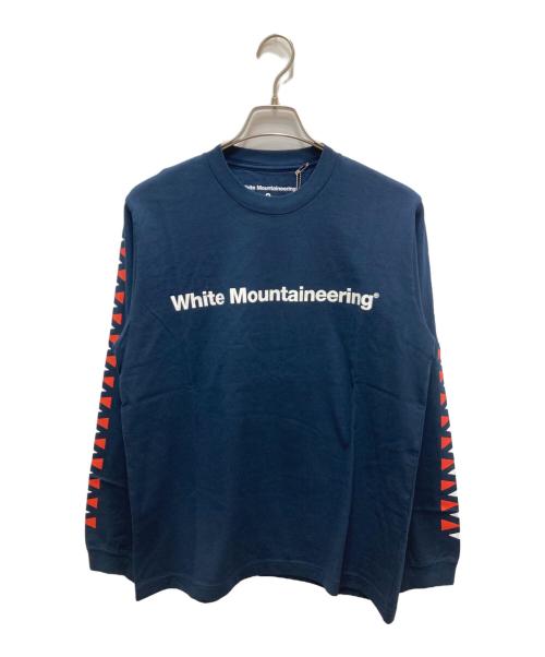 WHITE MOUNTAINEERING（ホワイトマウンテ二アニング）WHITE MOUNTAINEERING (ホワイトマウンテ二アニング) ロングスリーブカットソー ネイビー 未使用品の古着・服飾アイテム