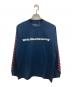 WHITE MOUNTAINEERING（ホワイトマウンテ二アニング）の古着「ロングスリーブカットソー」｜ネイビー