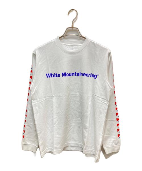 WHITE MOUNTAINEERING（ホワイトマウンテ二アニング）WHITE MOUNTAINEERING (ホワイトマウンテ二アニング) ロングスリーブカットソー ホワイト 未使用品の古着・服飾アイテム