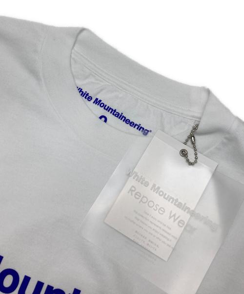 WHITE MOUNTAINEERING（ホワイトマウンテ二アニング）WHITE MOUNTAINEERING (ホワイトマウンテ二アニング) ロングスリーブカットソー ホワイト 未使用品の古着・服飾アイテム