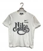 BLACK COMME des GARCONS×NIKEブラックコムデギャルソン×ナイキ）の古着「Tシャツ」｜ホワイト