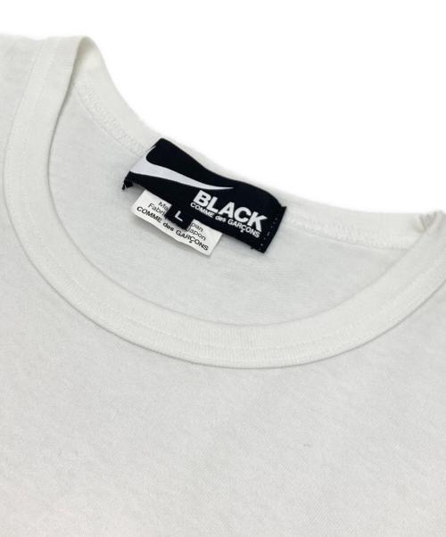 BLACK COMME des GARCONS（ブラックコムデギャルソン）BLACK COMME des GARCONS (ブラックコムデギャルソン) NIKE (ナイキ) Tシャツ ホワイト サイズ:Lの古着・服飾アイテム