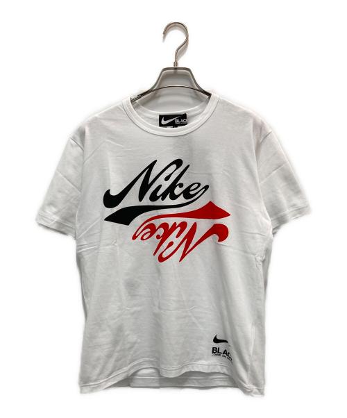BLACK COMME des GARCONS（ブラックコムデギャルソン）BLACK COMME des GARCONS (ブラックコムデギャルソン) NIKE (ナイキ) Tシャツ ホワイト サイズ:L 未使用品の古着・服飾アイテム