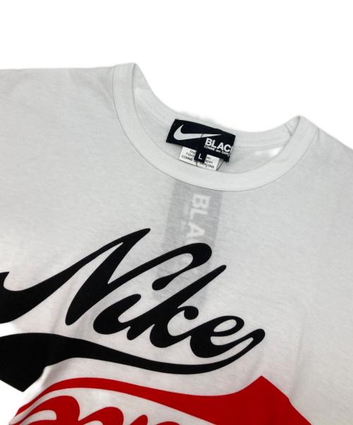 BLACK COMME des GARCONS（ブラックコムデギャルソン）BLACK COMME des GARCONS (ブラックコムデギャルソン) NIKE (ナイキ) Tシャツ ホワイト サイズ:L 未使用品の古着・服飾アイテム
