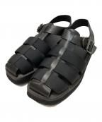 MARGARET HOWELL ideaマーガレット ハウエル アイディア）の古着「サンダル」｜ブラック