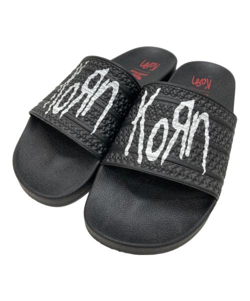 adidas（アディダス）adidas (アディダス) KORN (コーン) サンダル ブラック サイズ:29.5の古着・服飾アイテム