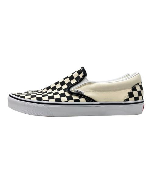 VANS（ヴァンズ）VANS (バンズ) Classic Slip-On ブラック×アイボリー サイズ:30 未使用品の古着・服飾アイテム