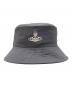 中古・古着 Vivienne Westwood (ヴィヴィアンウエストウッド) バケットハット グレー サイズ:SIZE M-S：6000円