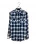 Rockmount Ranch Wear（ロックマウントランチウェア）の古着「オンブレウエスタンシャツ」｜ブルー