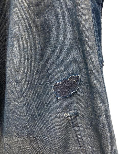 POLO RALPH LAUREN（ポロ・ラルフローレン）POLO RALPH LAUREN (ポロ・ラルフローレン) ショールカラーデニムジャケット インディゴ サイズ:Mの古着・服飾アイテム