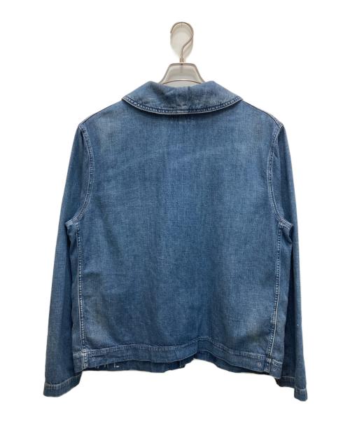 POLO RALPH LAUREN（ポロ・ラルフローレン）POLO RALPH LAUREN (ポロ・ラルフローレン) ショールカラーデニムジャケット インディゴ サイズ:Mの古着・服飾アイテム