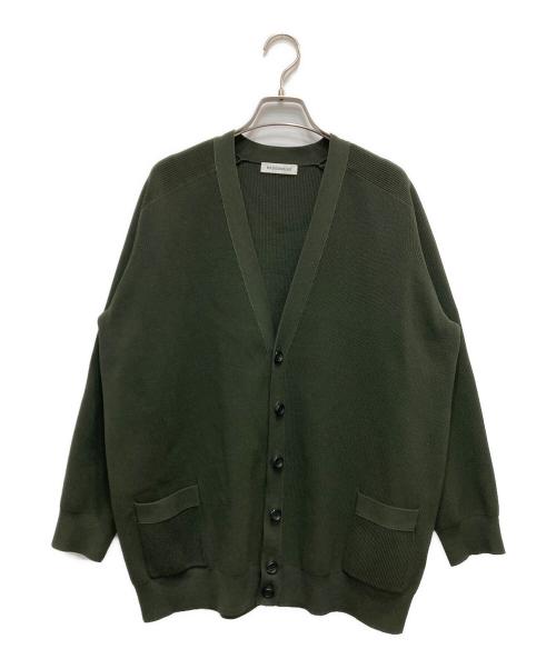 MADISON BLUE（マディソンブルー）MADISON BLUE (マディソンブルー) Vネックビッグニットカーディガン グリーン サイズ:XSの古着・服飾アイテム