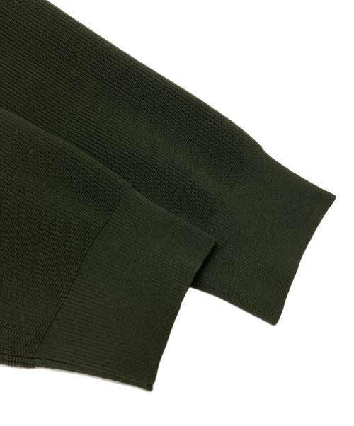 MADISON BLUE（マディソンブルー）MADISON BLUE (マディソンブルー) Vネックビッグニットカーディガン グリーン サイズ:XSの古着・服飾アイテム