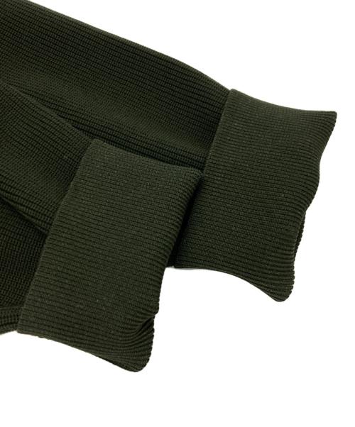 MADISON BLUE（マディソンブルー）MADISON BLUE (マディソンブルー) Vネックビッグニットカーディガン グリーン サイズ:XSの古着・服飾アイテム