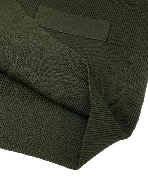 MADISON BLUE（マディソンブルー）MADISON BLUE (マディソンブルー) Vネックビッグニットカーディガン グリーン サイズ:XSの古着・服飾アイテム