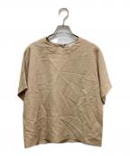 ebureエブール）の古着「リネン混ブラウス」｜ベージュ