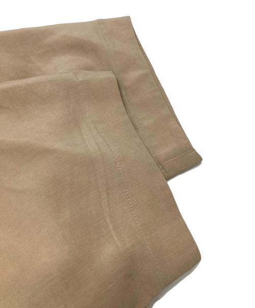 ebure（エブール）ebure (エブール) リネン混ブラウス ベージュ サイズ:38の古着・服飾アイテム