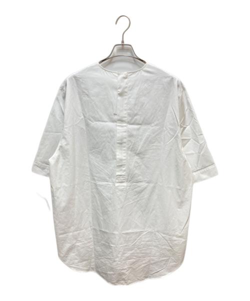 AP STUDIO（エーピーストゥディオ）AP STUDIO (エーピーストゥディオ) コットンブロードシャツ ホワイト サイズ:不明（実寸参照）の古着・服飾アイテム