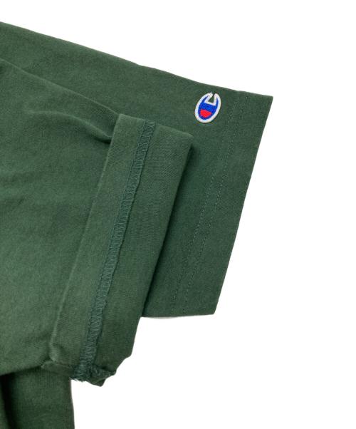 Champion T1011（チャンピオン ティーテンイレブン）Champion T1011 (チャンピオン ティーテンイレブン) PILGRIM SURF+SUPPLY (ピルグリム サーフサプライ) Team T グリーン サイズ:M 未使用品の古着・服飾アイテム