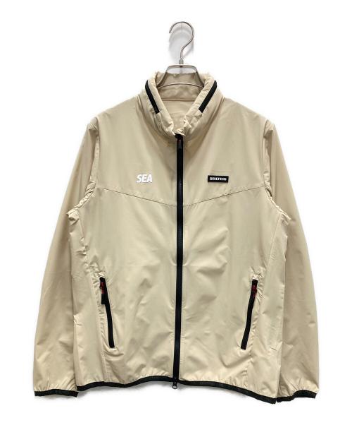 WIND AND SEA（ウィンダンシー）WIND AND SEA (ウィンダンシー) BRIEFING (ブリーフィング) ナイロンジャケット ベージュ サイズ:Mの古着・服飾アイテム