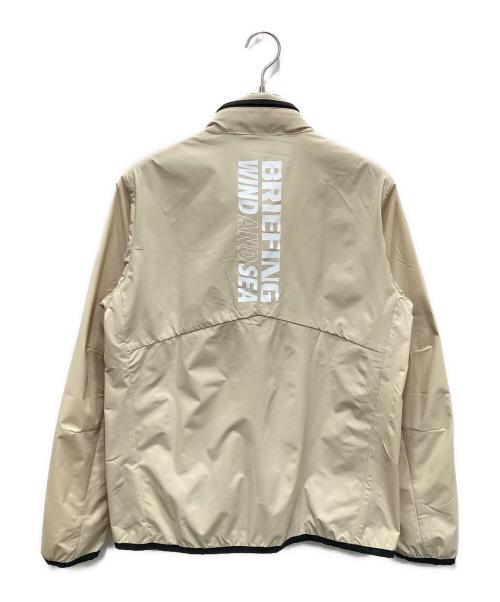WIND AND SEA（ウィンダンシー）WIND AND SEA (ウィンダンシー) BRIEFING (ブリーフィング) ナイロンジャケット ベージュ サイズ:Mの古着・服飾アイテム