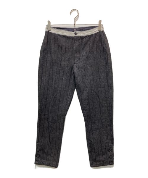 45R（フォーティファイブ・アール）45R (フォーティファイブ・アール) コットン ツイード ジョッパーズパンツ グレー サイズ:1の古着・服飾アイテム