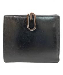 GUCCI（グッチ）の古着「2つ折り財布」｜ブラック