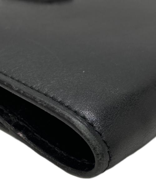 GUCCI（グッチ）GUCCI (グッチ) 2つ折り財布 ブラックの古着・服飾アイテム