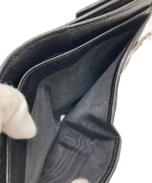 GUCCI（グッチ）GUCCI (グッチ) 2つ折り財布 ブラックの古着・服飾アイテム