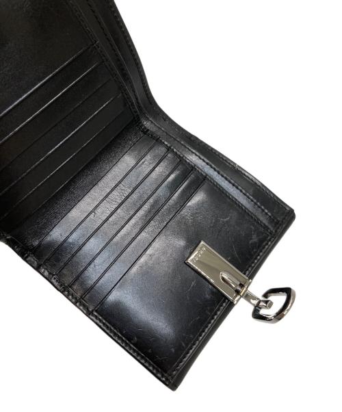 GUCCI（グッチ）GUCCI (グッチ) 2つ折り財布 ブラックの古着・服飾アイテム