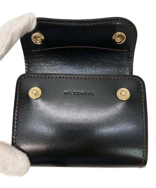 WILDSWANS（ワイルドスワンズ）WILDSWANS (ワイルドスワンズ) 3つ折り財布 ブラックの古着・服飾アイテム