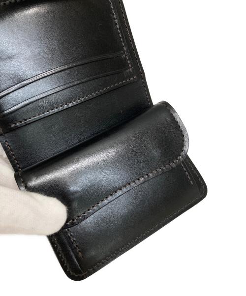 WILDSWANS（ワイルドスワンズ）WILDSWANS (ワイルドスワンズ) 3つ折り財布 ブラックの古着・服飾アイテム