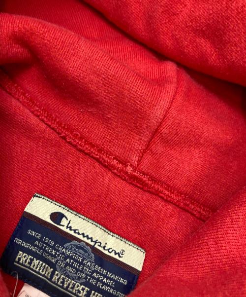 Champion REVERSE WEAVE（チャンピオン リバース ウィーブ）Champion REVERSE WEAVE (チャンピオン リバース ウィーブ) パーカー レッド サイズ:Lの古着・服飾アイテム