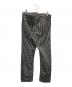 COMME des GARCONS HOMME PLUS (コムデギャルソンオムプリュス) ストライプパンツ ホワイト×ブラック サイズ:S：7000円